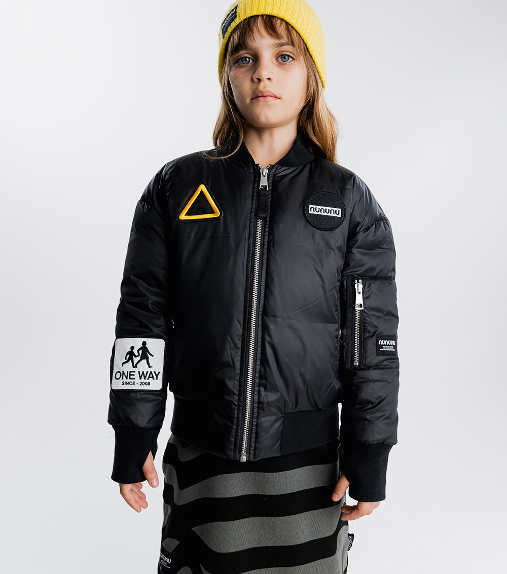 Kid | Racer Down Bomber | Black