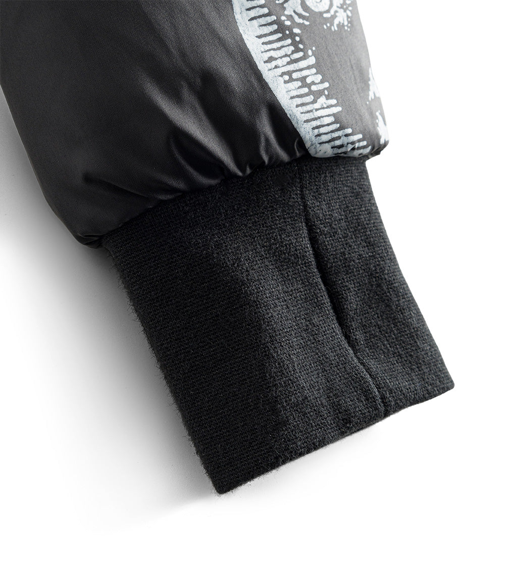 Kid | All Inked Reversible Down Coat | Black