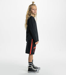 Unisex | Dragon Sweatshorts | Washed Black