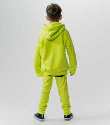 Unisex | Bubbly Hoodie | Hot Lime