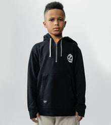 Unisex | 1/2 Zip Hoodie | Black