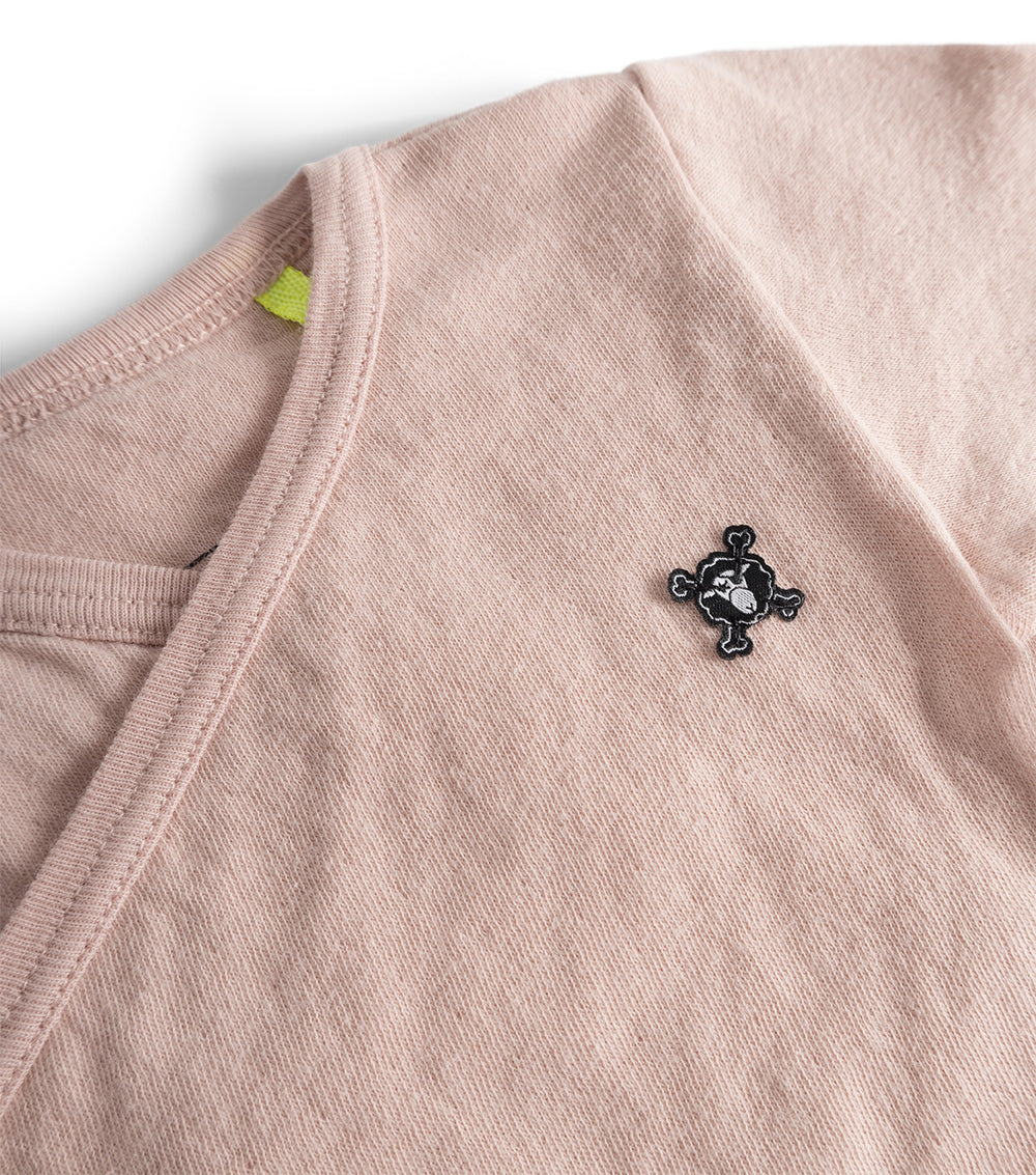Newborn | Soft Envelope Onesie | Powder Pink