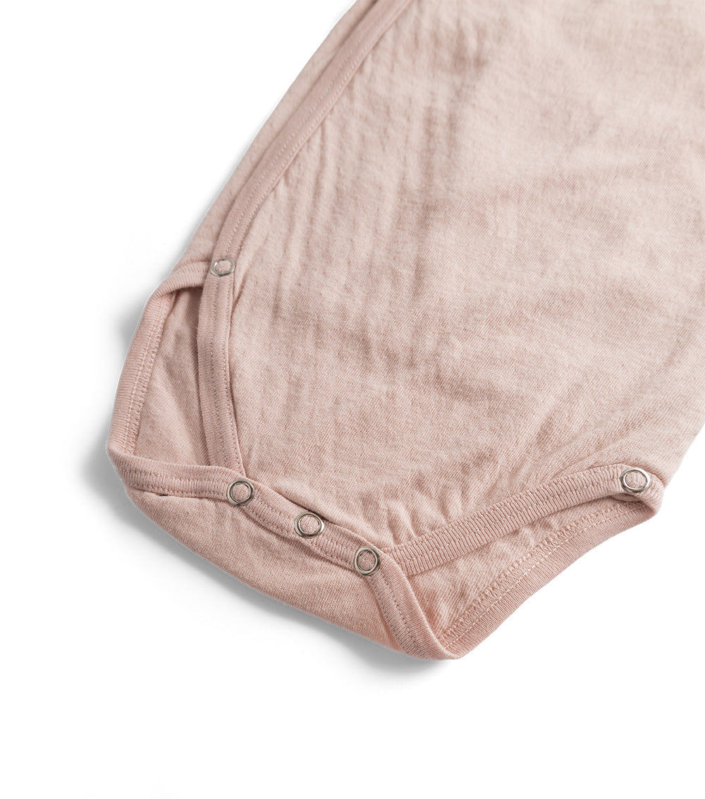 Newborn | Soft Envelope Onesie | Powder Pink