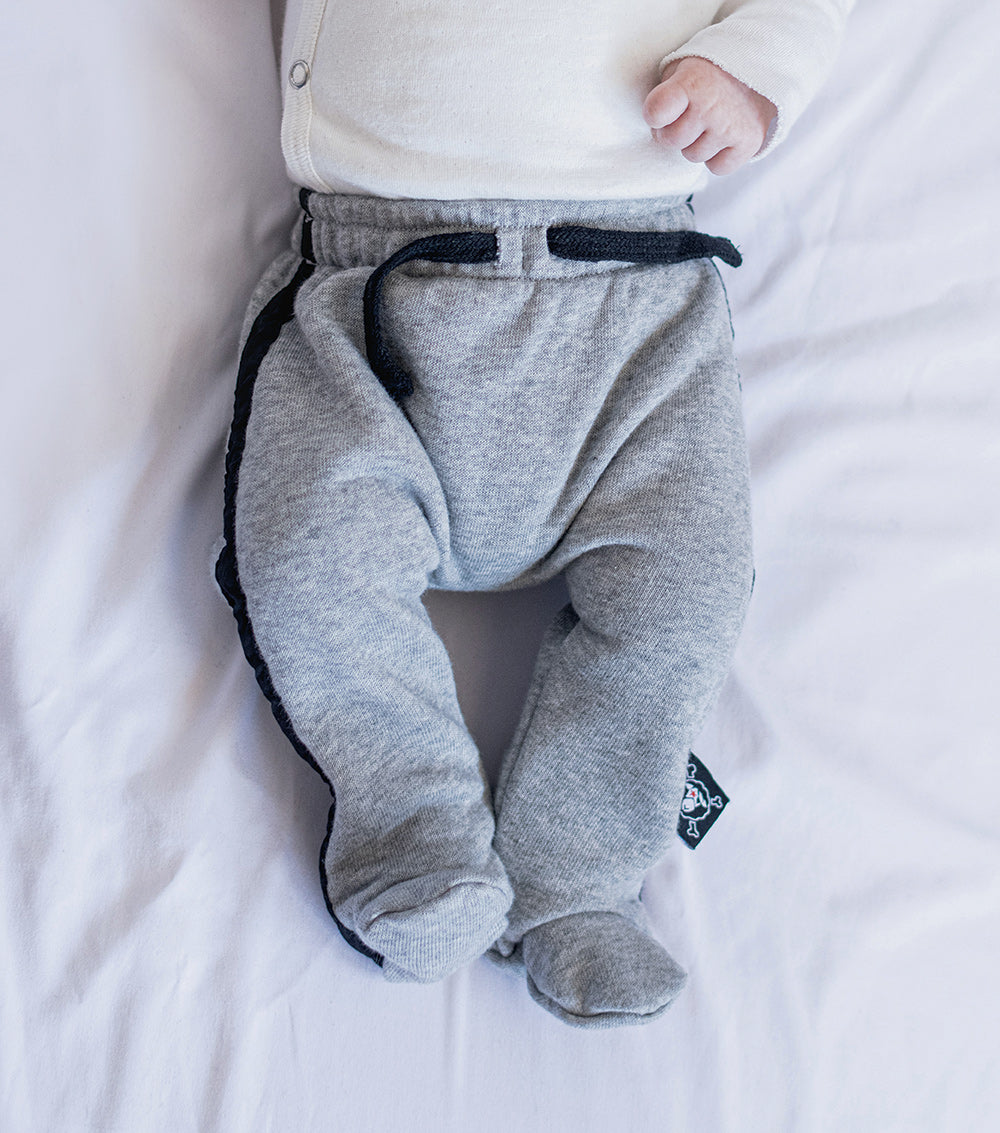 Newborn | Soft Footed Baggy Pants | Powder Pink