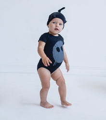 Newborn | Melting Mask Onesie | Powder Pink