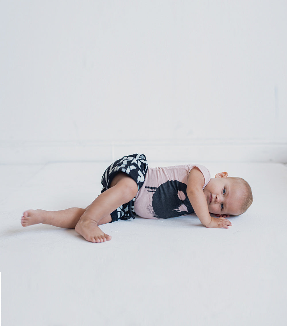 Newborn | Abc Soft Shorts | Earth Brown