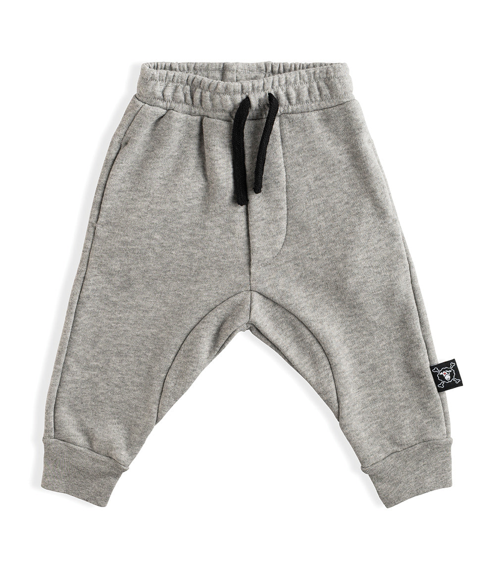 Newborn | No! Sweatpants | Heather Grey