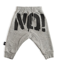 Newborn | No! Sweatpants | Heather Grey