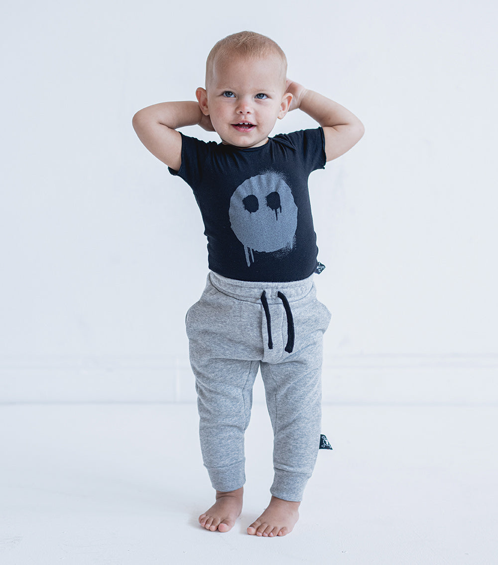 Newborn | No! Sweatpants | Black