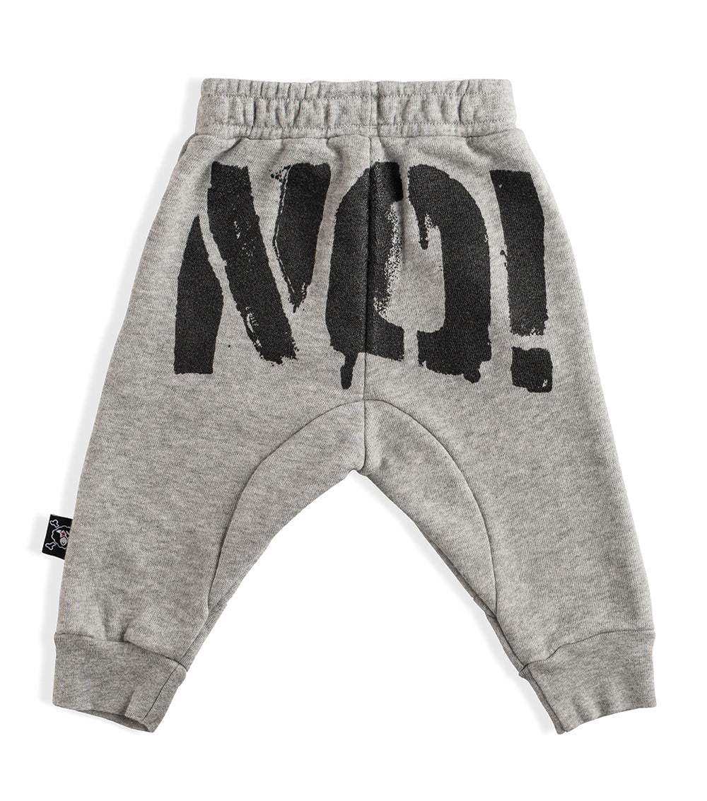 Newborn | No! Sweatpants | Heather Grey