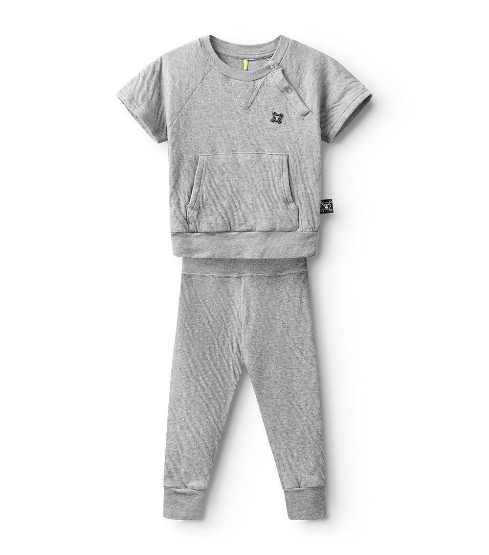 Newborn | Sports Set | Heather Grey
