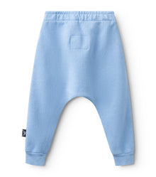 Newborn | Stripey Snake Baby Baggy Pants | Foggy Blue