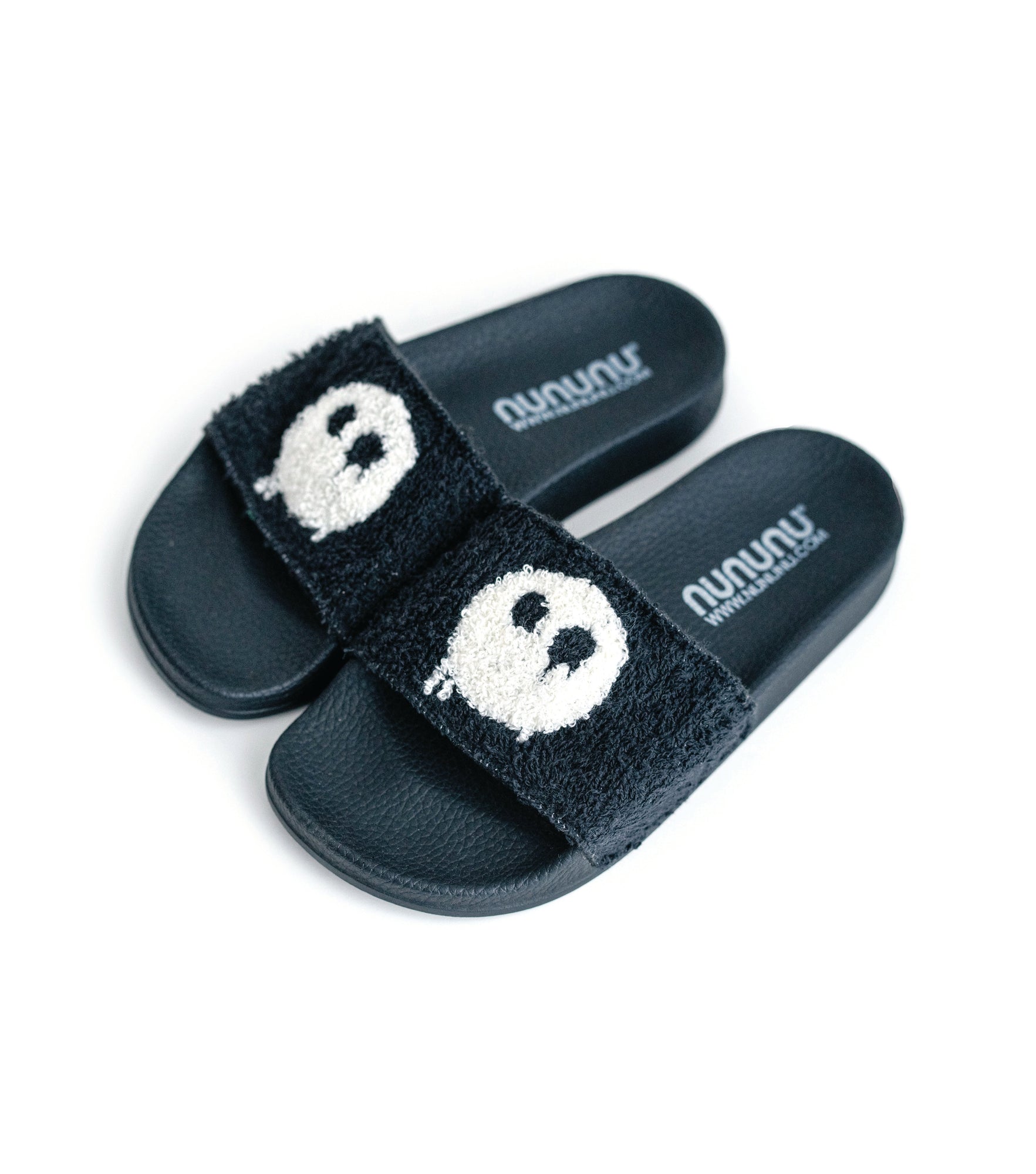 Kid | Melting Mask Fuzzy Sliders | Black