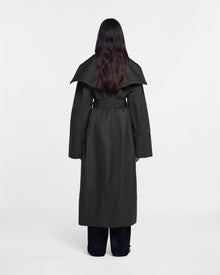 Womens | Ruta Tech Parachute Coat | Off Black