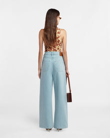 Josine Wide-Leg Jeans | Sun Bleach