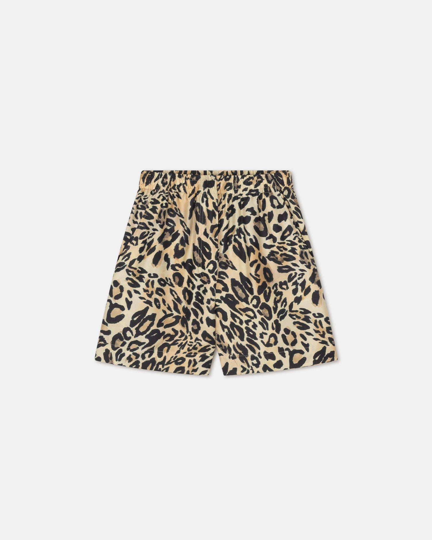 Womens | Exter Printed Twill-Silk Boxer Shorts | Leopard