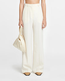 Womens | Lanai Tailored Cady Pants | Creme