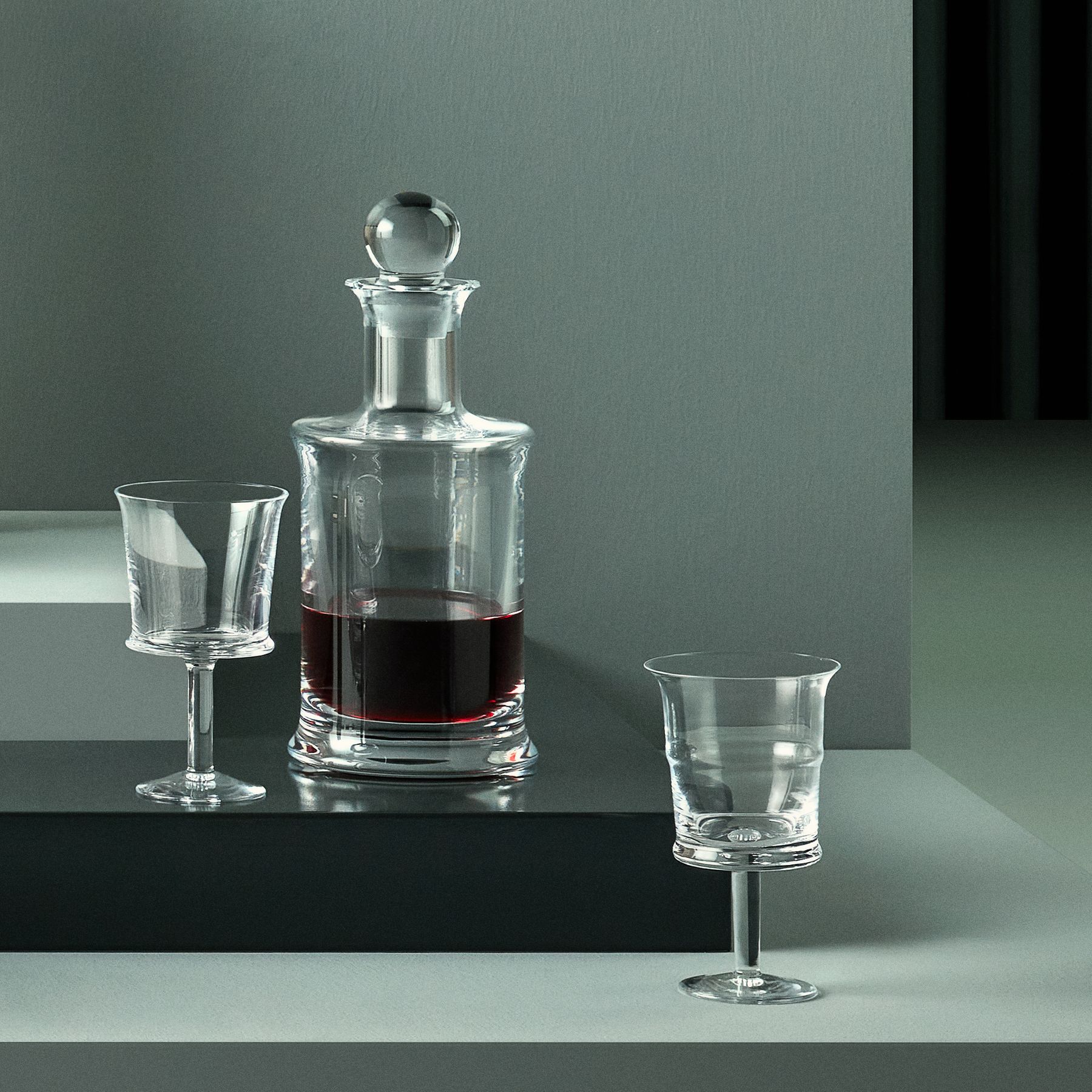 Jour Wine Decanter | Clear Crystal