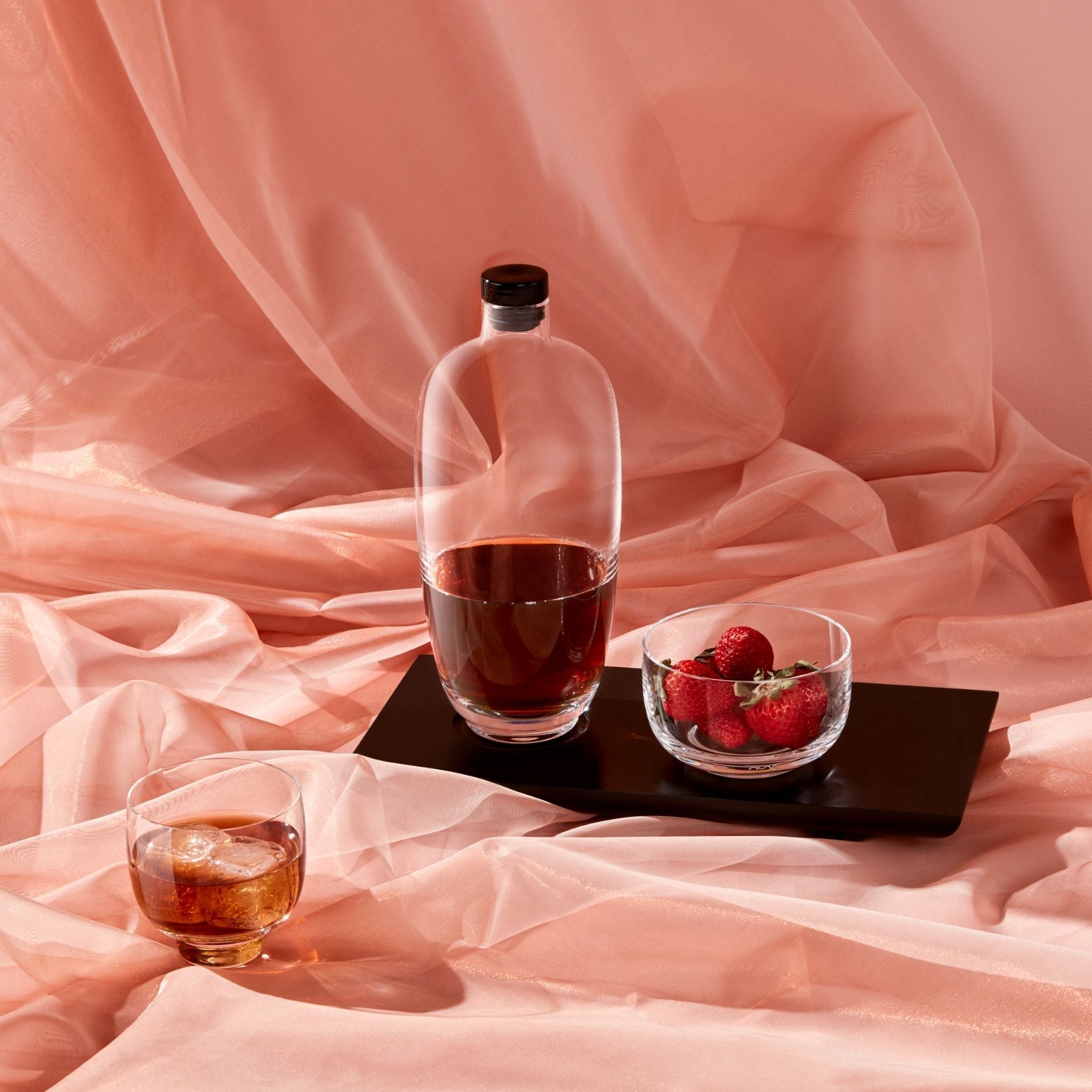 Malt Bowls | Clear Crystal | Set of 2