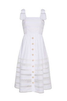 Nidhi Dress | White