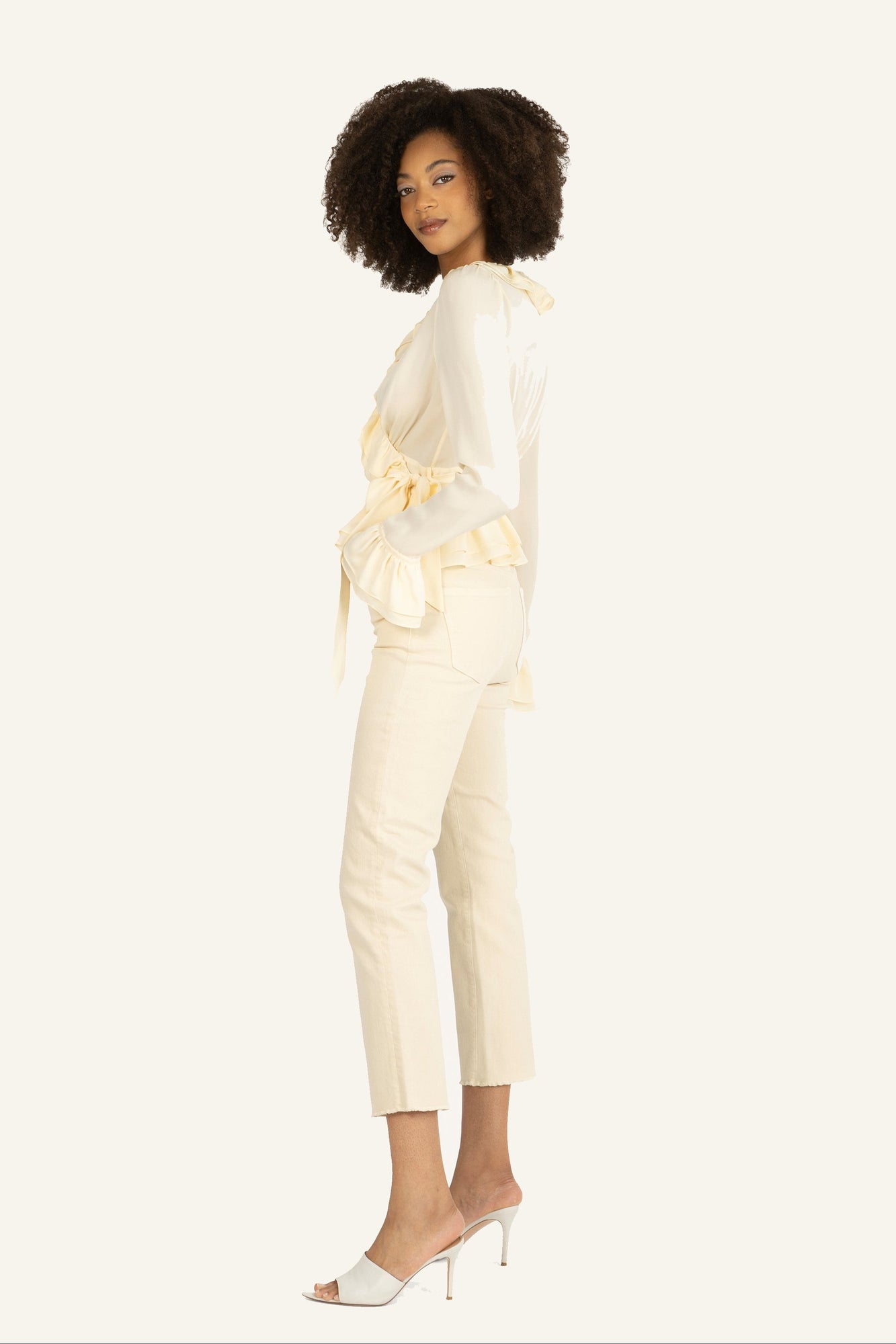 Noelle Blouse | Creme