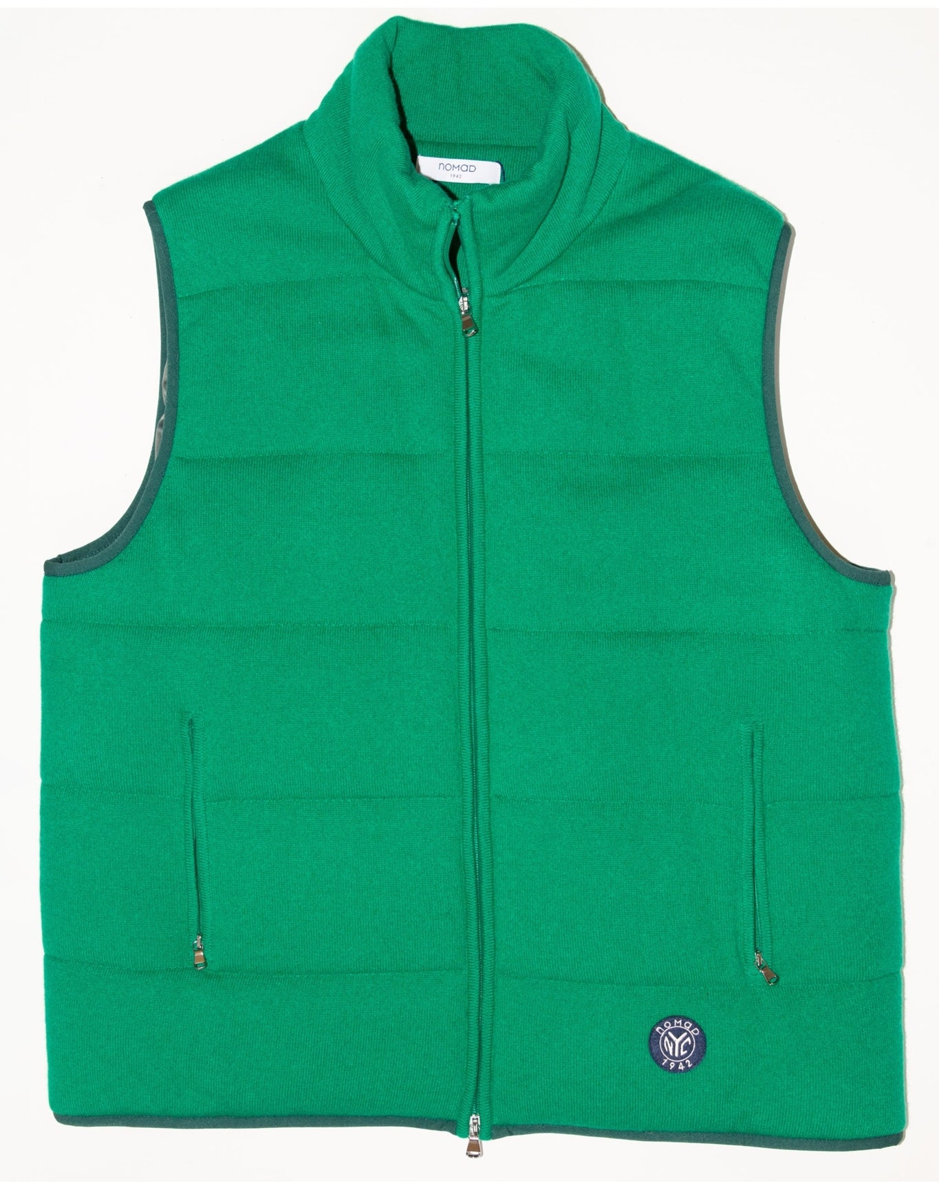 Nomad1942 | Men | Fordham Quilted Vest | Kelly Green