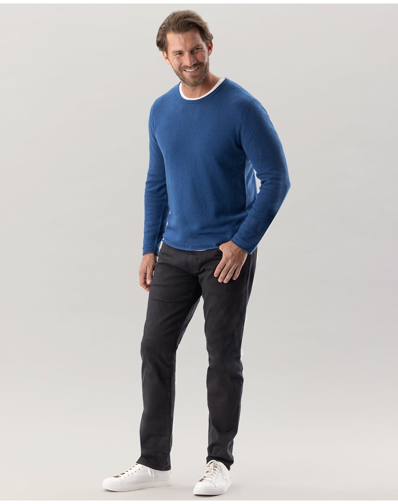 Nomad1942 | Men | Men's Crewneck Sweater | Ocean