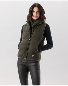 Nomad1942 | Unisex | Magnolia Quilted Vest | Olive