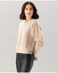 Nomad1942 | Women | Brushed Cashmere Sedgwick Sweater | Latte