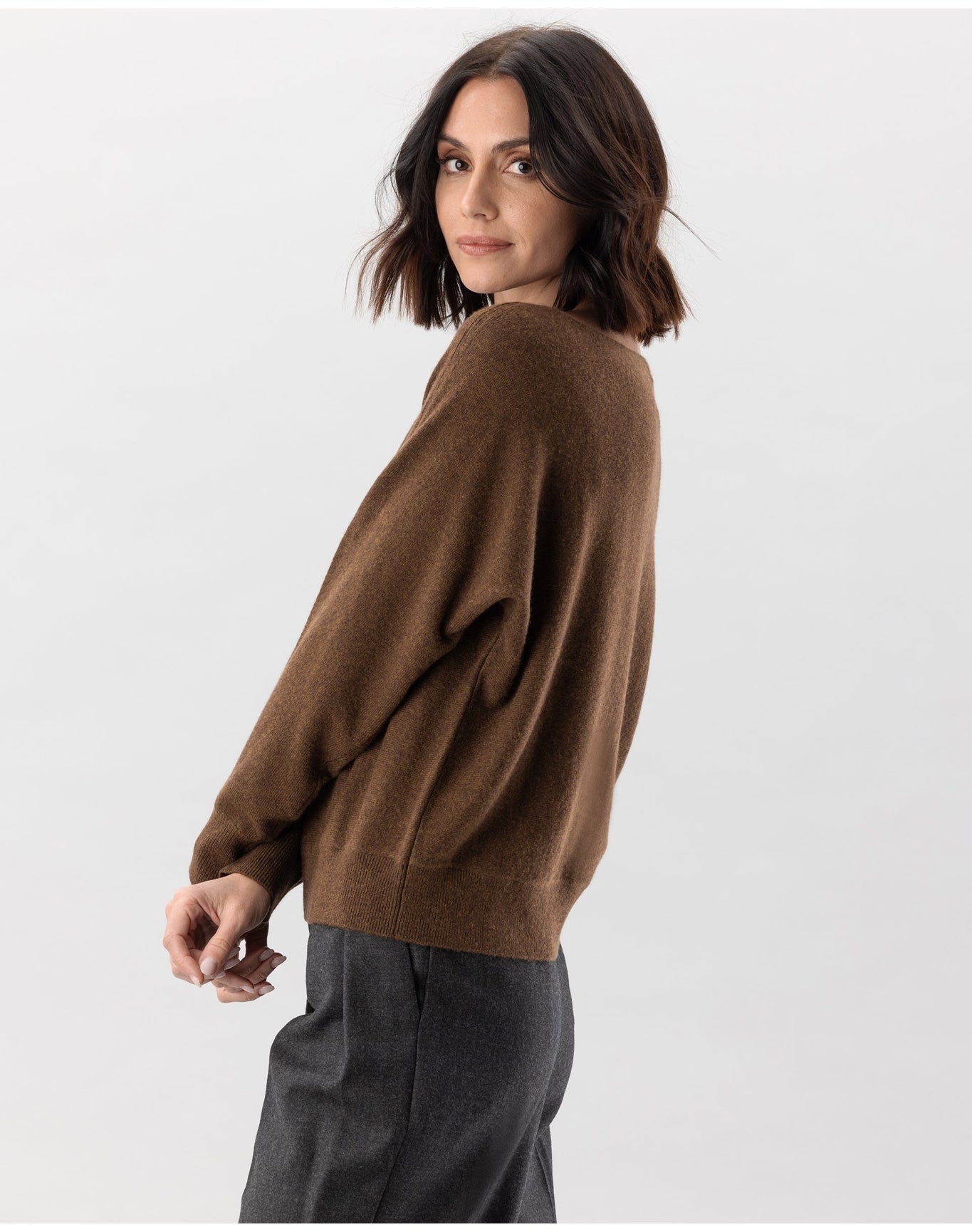 Nomad1942 | Women | Mulberry Sweater | Mocha