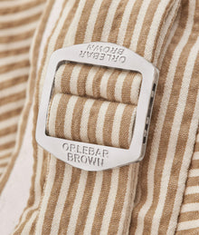 Norwich Seersucker Seersucker Stripe Tailored Fit Shorts Woven | Chai/White Stripe