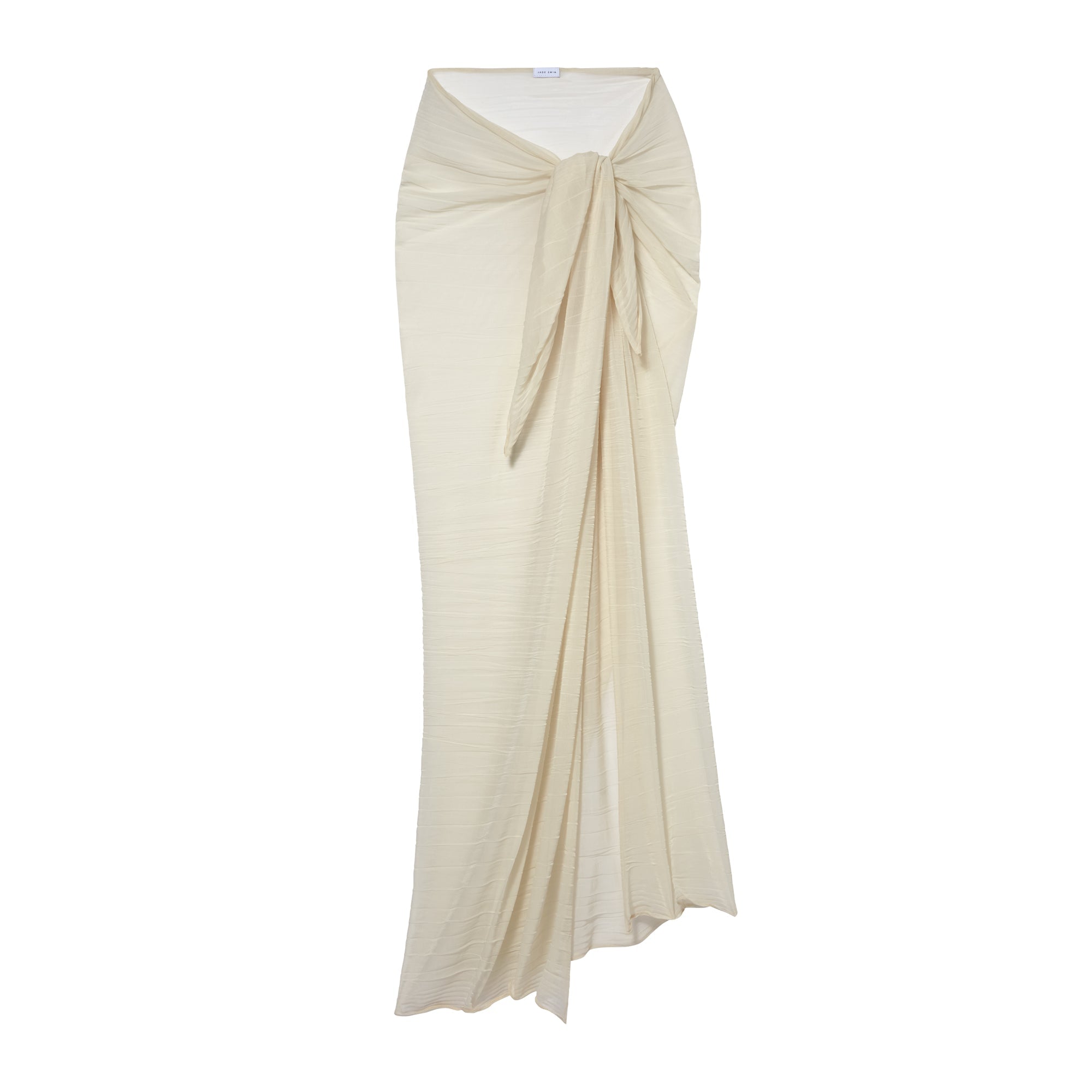 Nyla Pareo Long Skirt | Cream Ripple