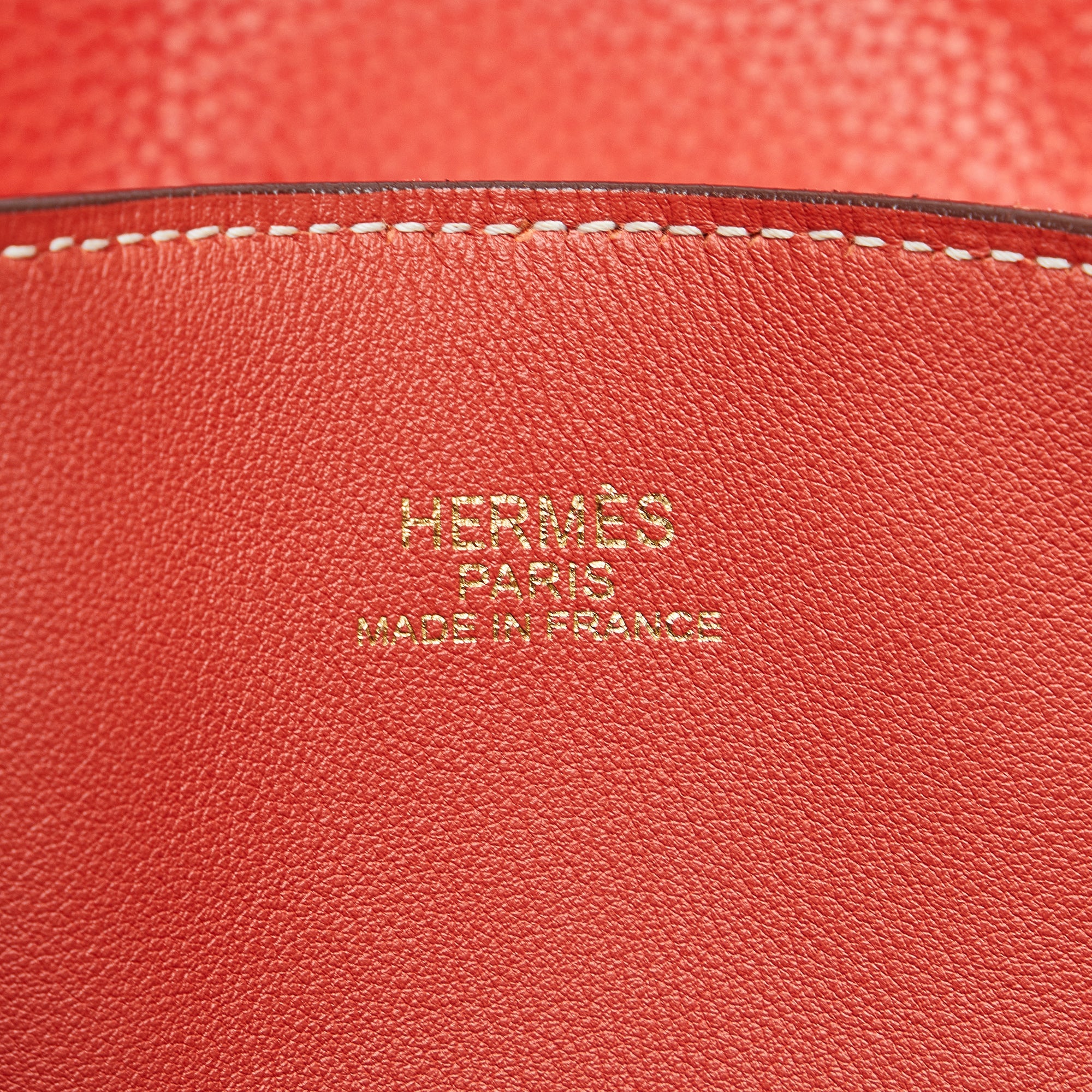 Hermes | Pre-Owned Clemence Double Sens 36 | Red