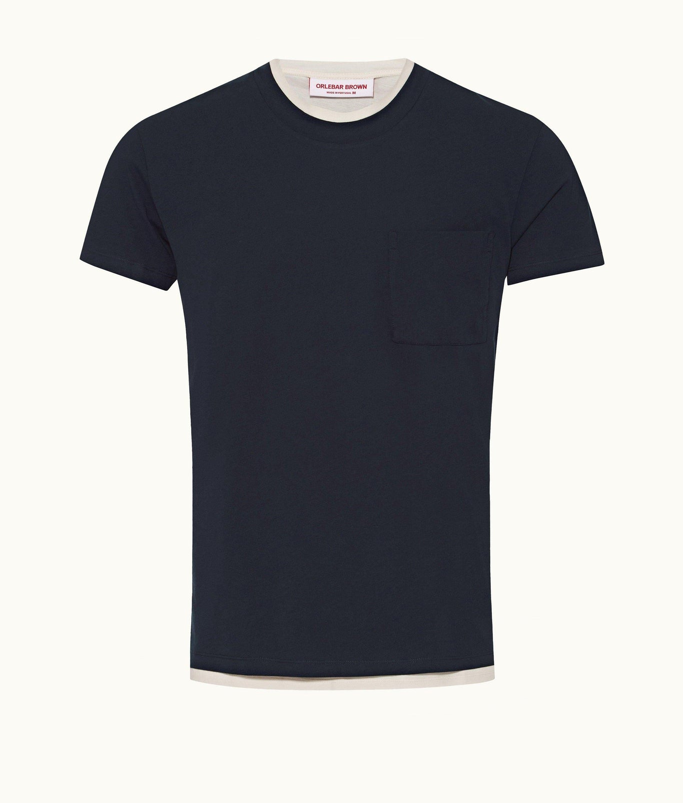 OB Classic Classic Fit Double-Layer Organic Cotton T-Shirt | Night Iris