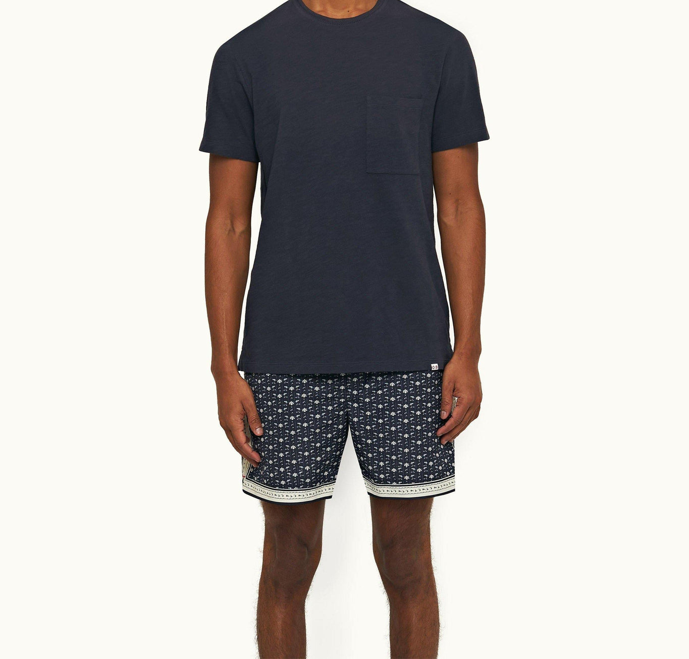 OB Classic Classic Fit Garment-Dye Organic Cotton T-Shirt | Night Iris