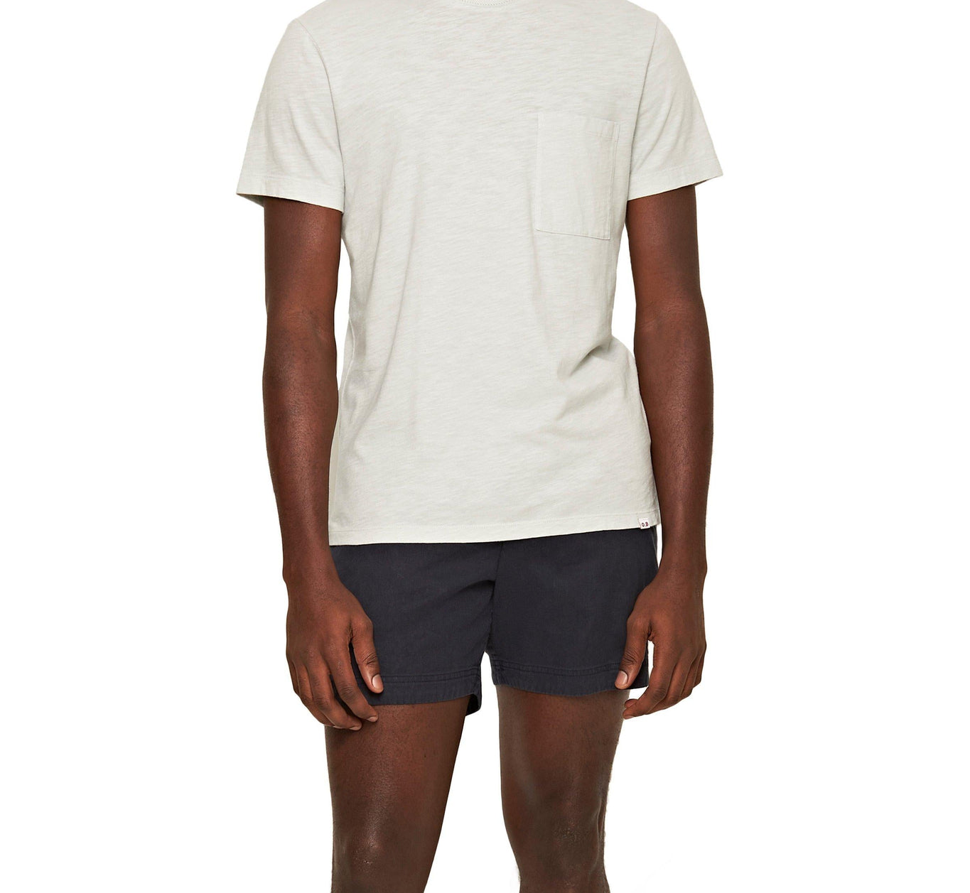 OB Classic Tee Classic Fit Garment Dye Organic Cotton T-Shirt | White Jade