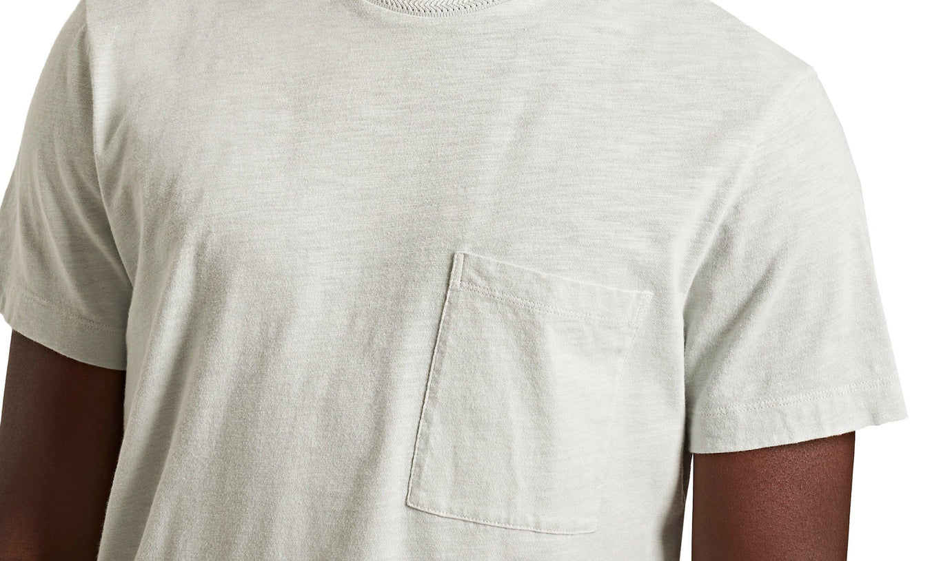 OB Classic Tee Classic Fit Garment Dye Organic Cotton T-Shirt | White Jade
