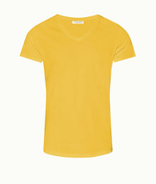 OB Tailored Fit V-Neck T-Shirt | Yellow Blaze