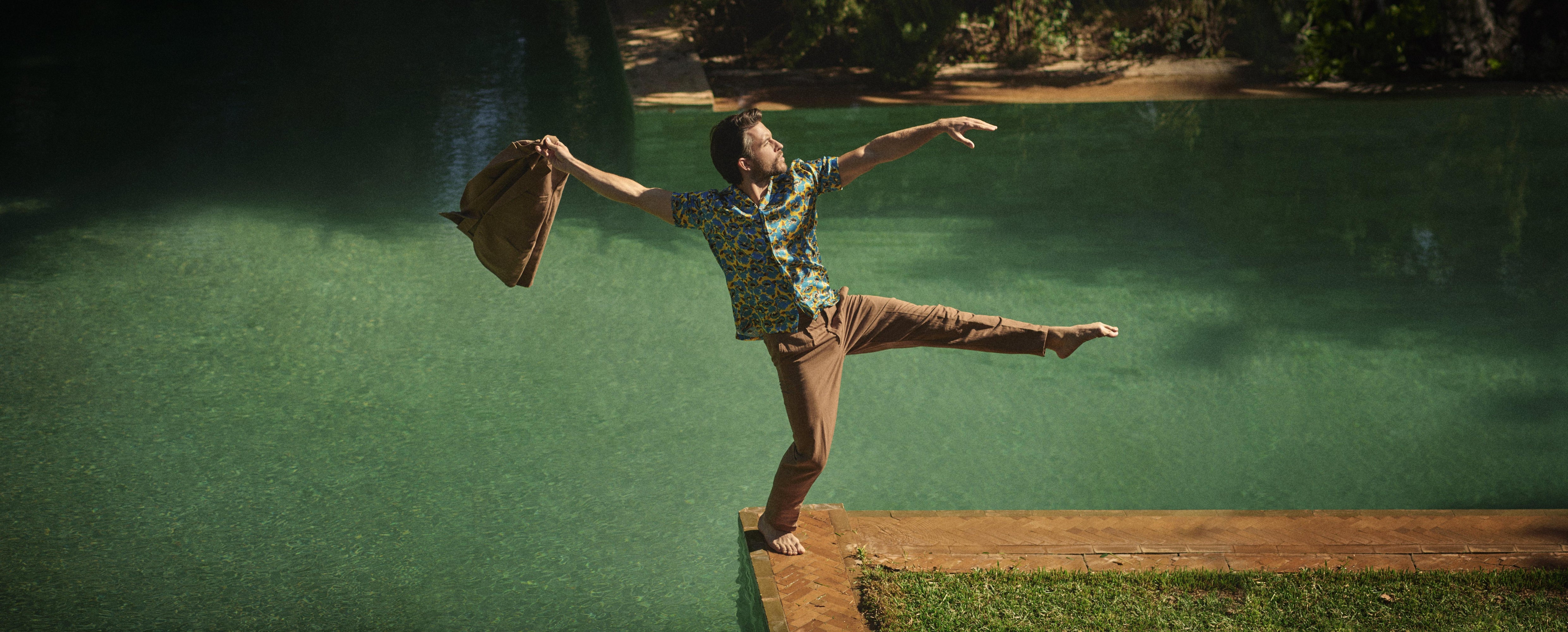 Men | Carsyn Trouser | Cinnamon Coffee