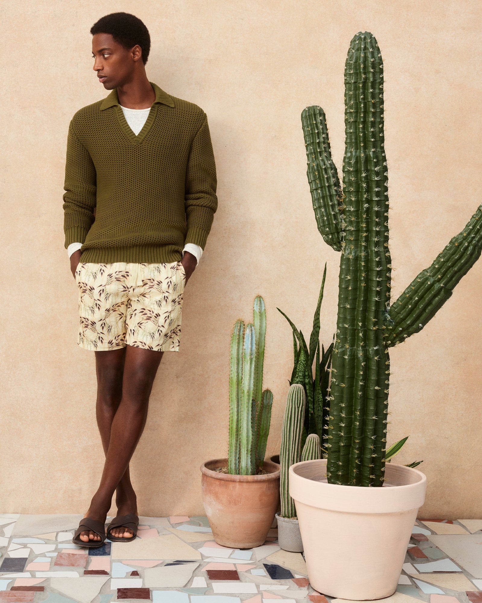 Men | Alex Short | Latte