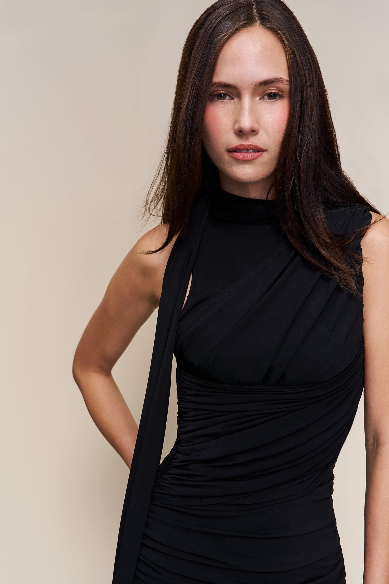 Womens | Bijou Mini Dress | Black