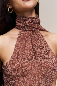 Womens | Marais Dress | Luna Leopard