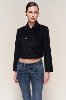 Womens | Antoinette Double Breasted Jacket | Black