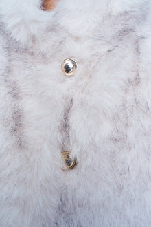 Womens | Lucienne Faux Fur Topper | Arctic Cream