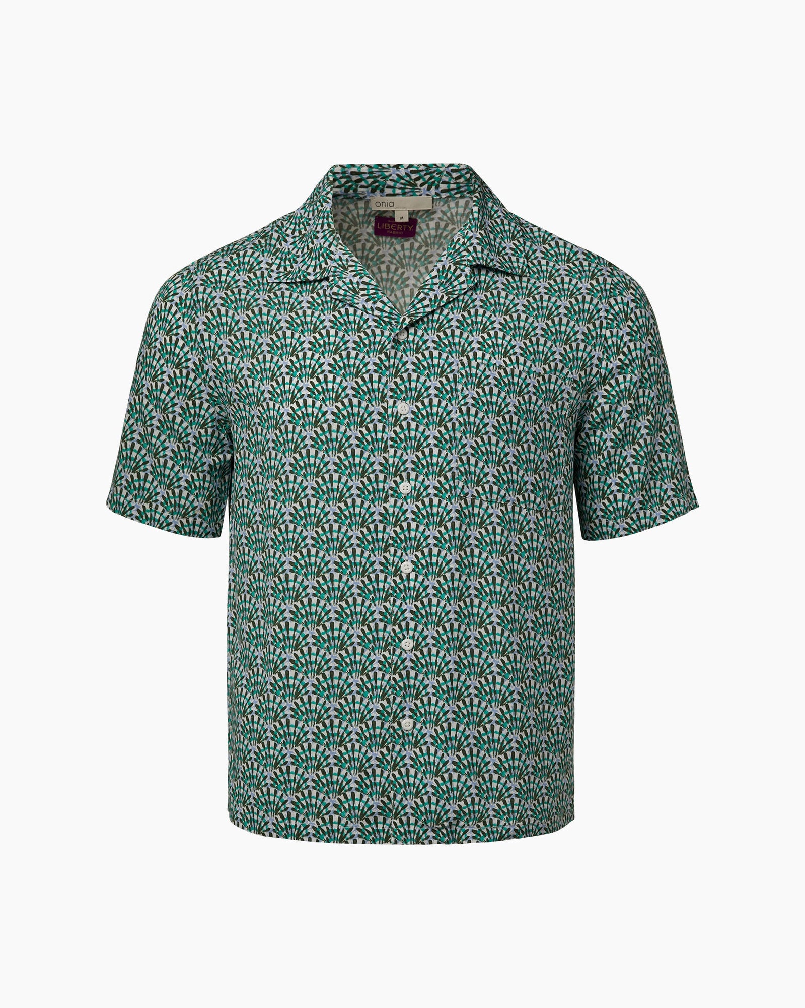 Mens | Viscose Vacation Shirt | Green