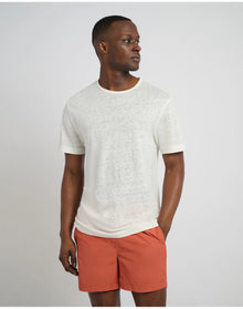 Men | Chad Linen Tee | Beige