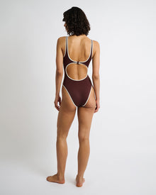 Womens | Arya One Piece | Rum/Egret