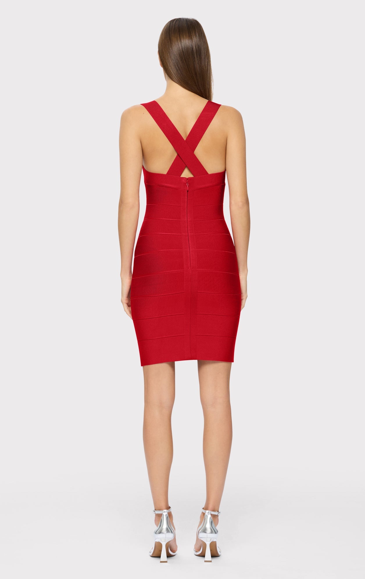 Strappy Mini Dress | Lipstick Red