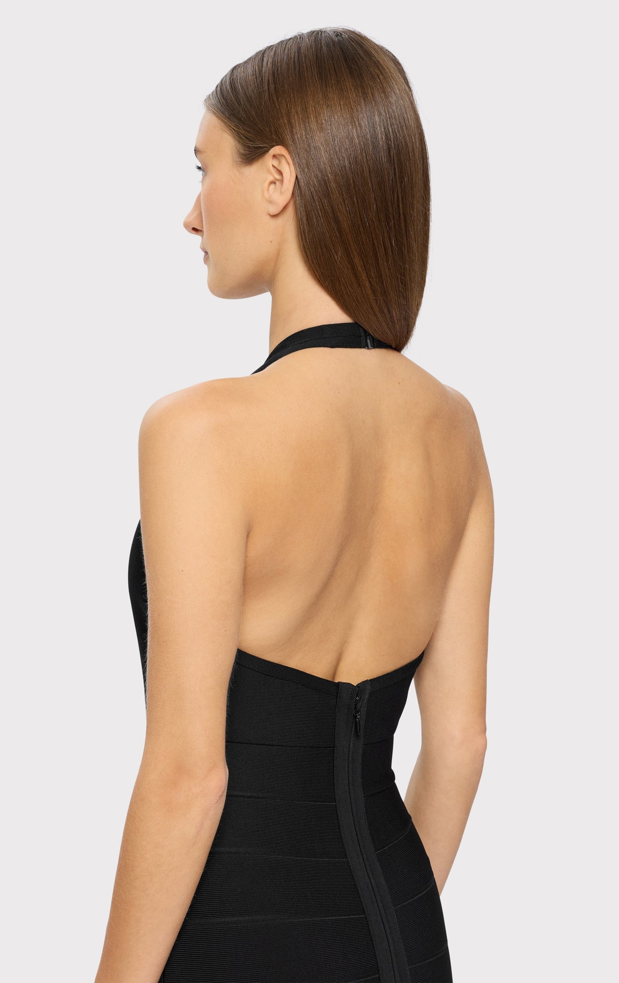 Halter Bandage Gown | Black