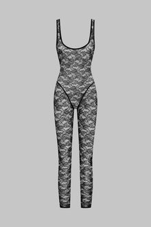 Backless Jumpsuit - Flashback | Black